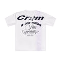 T-shirt à rayures léopard minuit